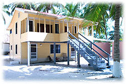 Blue Marlin Lodge on Southwater Caye, southern barrier reef, Belize