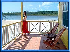 View from Cabana on Coco Plum Caye