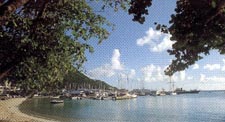 beach view, pasanggram royal guest house, saint maarten, sint martin, dutch caribbean isands, dutch antilles