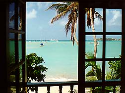 sea view, pasanggram royal guest house, saint maarten, sint martin, dutch caribbean isands, dutch antilles
