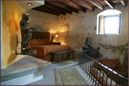 lodgings at Casa Santo Domingo Hotel, Antigua, Guatemala