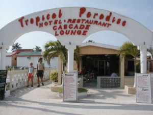 Tropical Paradise Hotel is an inexpensive beachfront resort located on the idyllic little island of Caye Caulke, Belize offering a range of accommodations from beach cabanas to deluxe suites. Ideal for those looking for a relaxing holiday with superb diving and snorkelling on the Belize Barrier Reef.